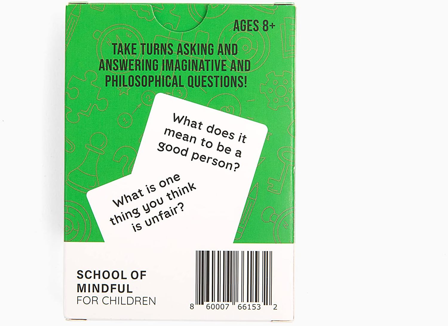 The School of Mindfulness- Mighty Philosophers Question Deck for Children, Take Turns Asking and Answering Imaginative and Philosophical Questions