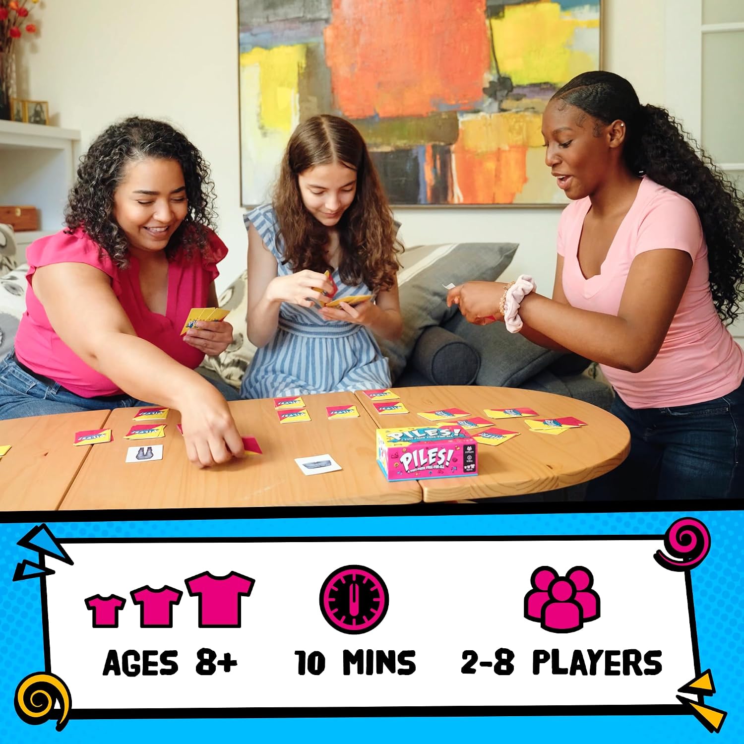 Lost Boy Entertainment Piles – Card Games – Family Games 