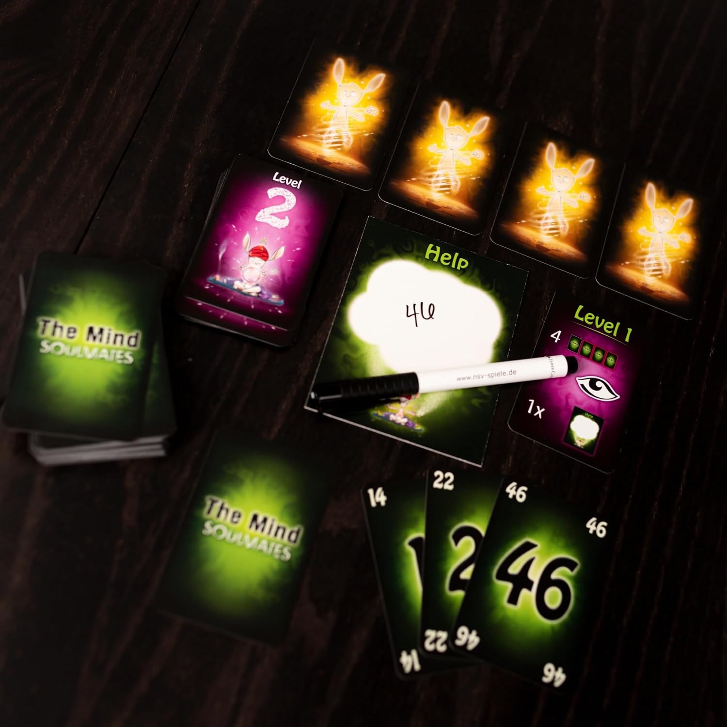 The Mind: Soulmates Card Game | Cooperative Team Play with Seer Role, Silent Communication & Hidden Clues, Kids & Adults, Ages 8+, 2-5 Players, 20 Mins