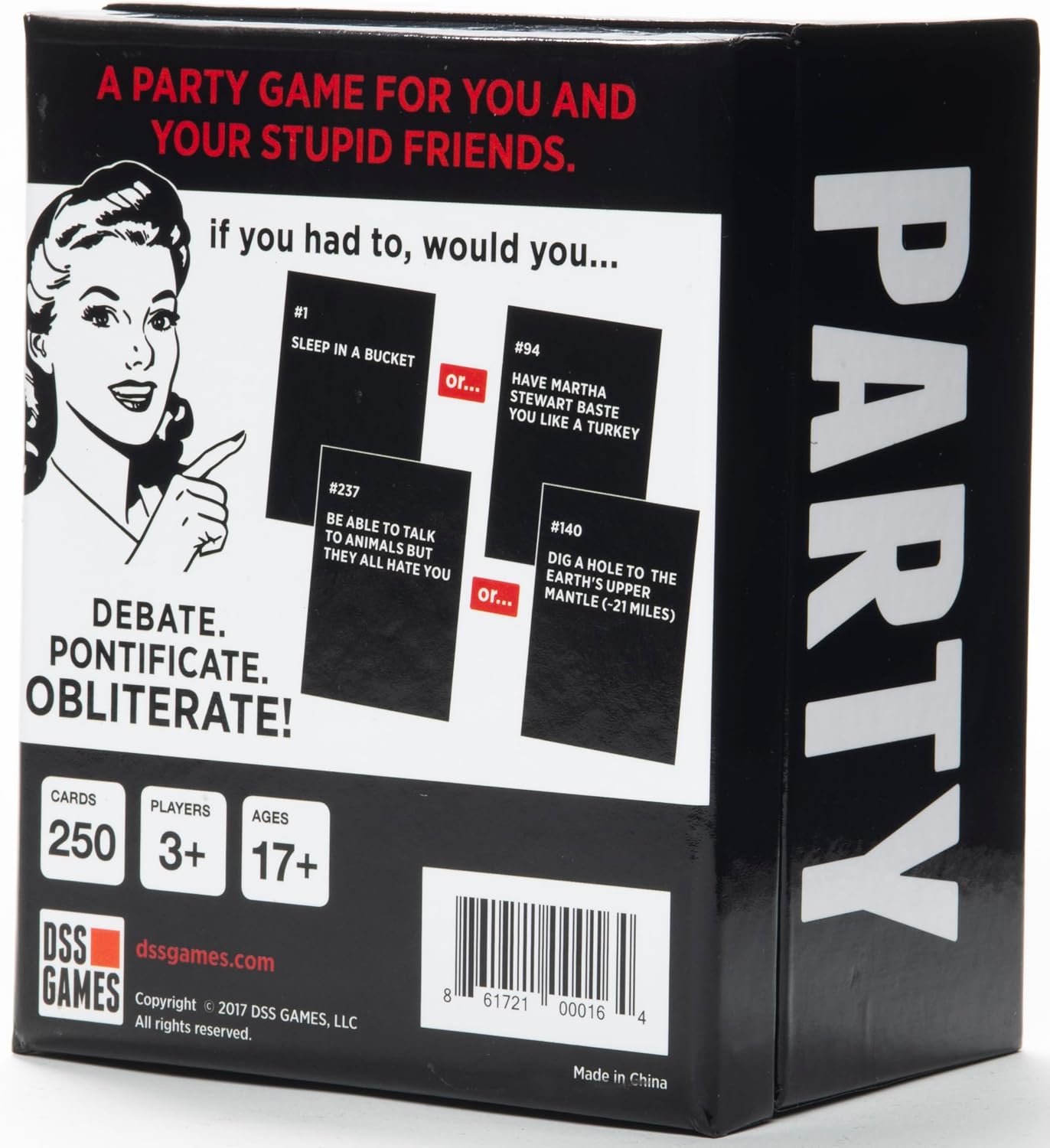 DSS Games If You Had to... [A Party Game | Horrible and Hilarious Would You Rather Card Game for Parties