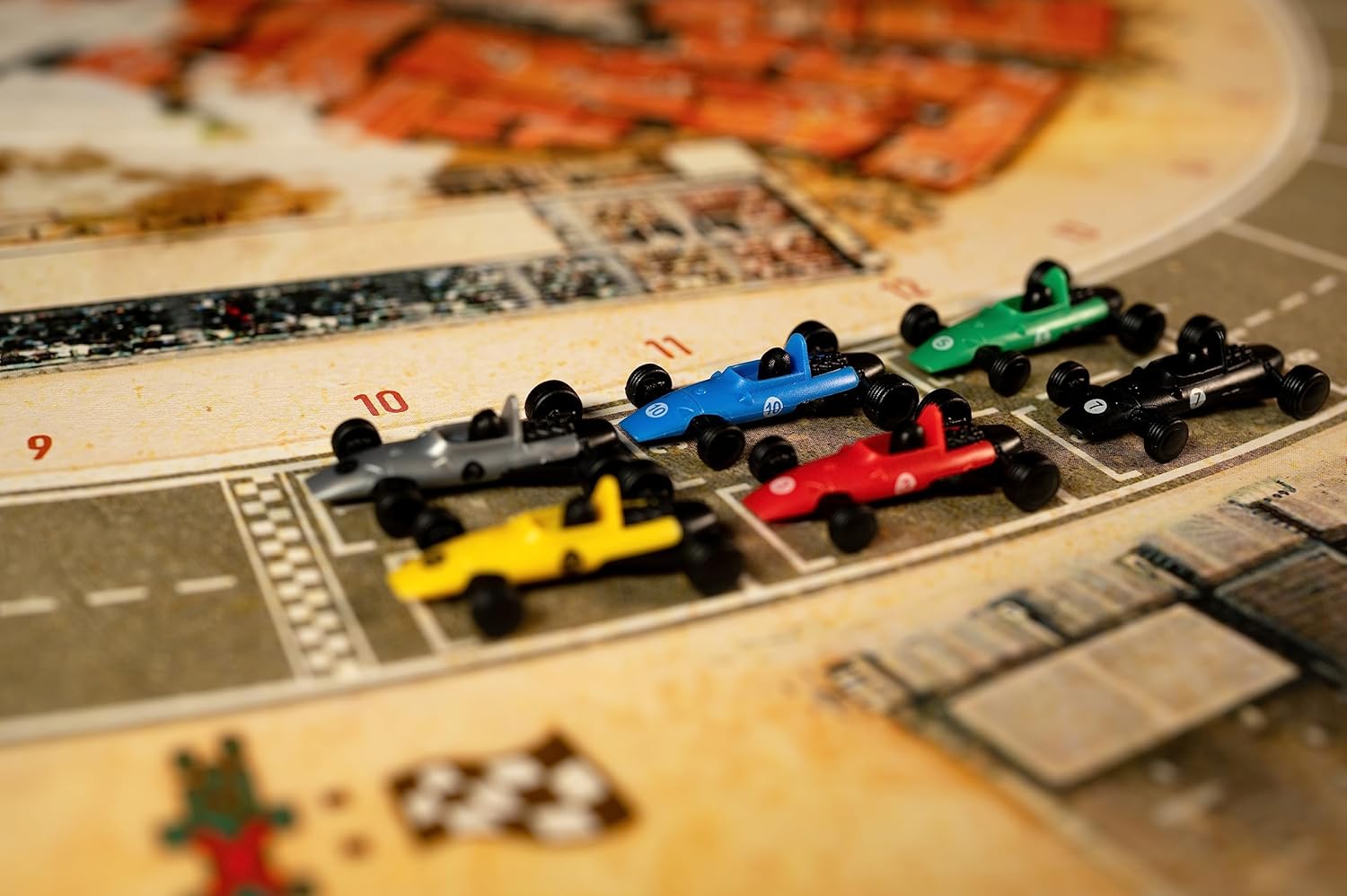 Asmodee HEAT: Pedal to the Metal Board Game - Intense Car Racing and Strategy Game