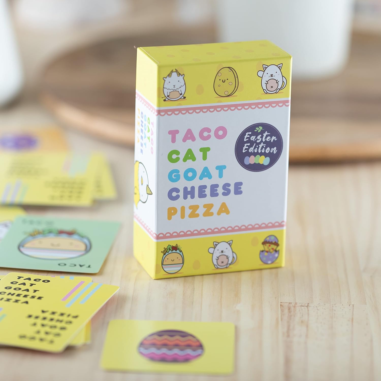 Taco Cat Goat Cheese Pizza Easter Edition Card Game by Taco Cat Games