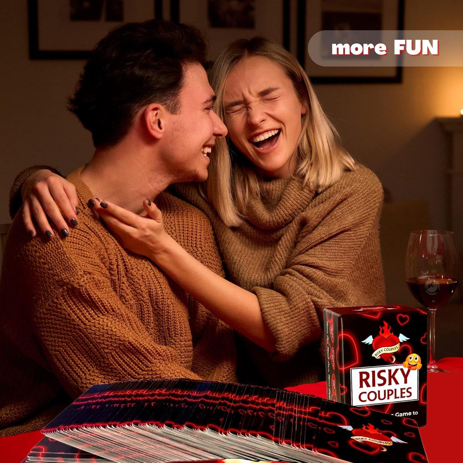 RISKY COUPLES | Couples Card Games for Date Night: 150 Questions & Challenges for Your Partner