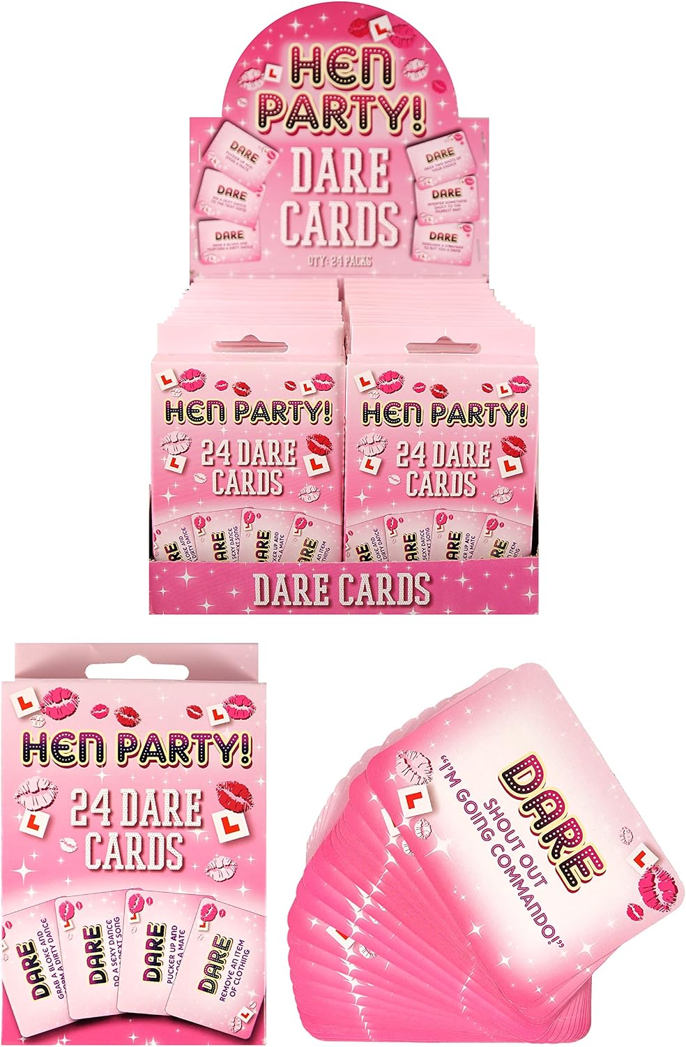 Great Fun Hen Party Night Girls Night Out Dare Cards