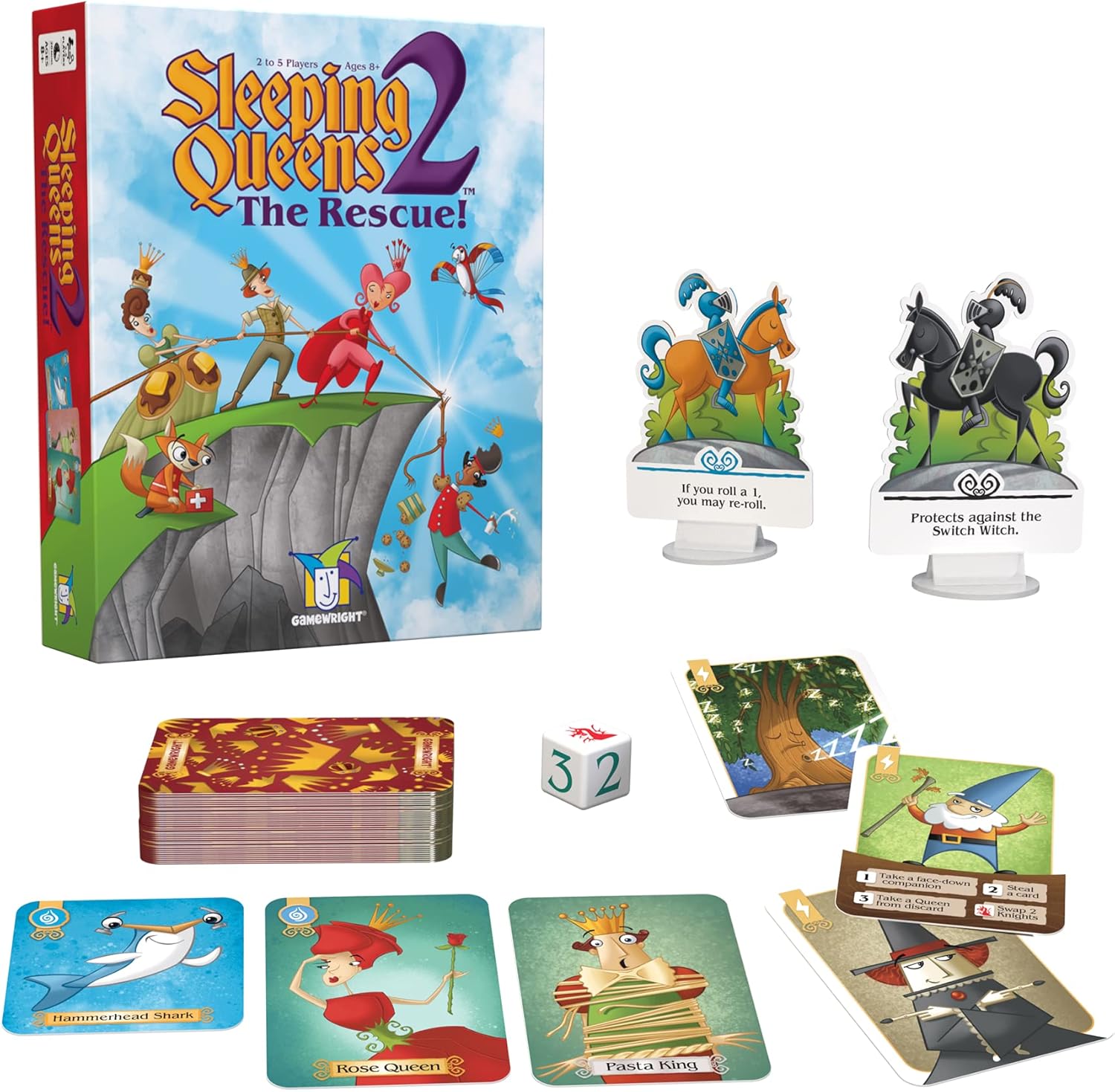 Gamewright Sleeping Queens 2 - The Rescue!