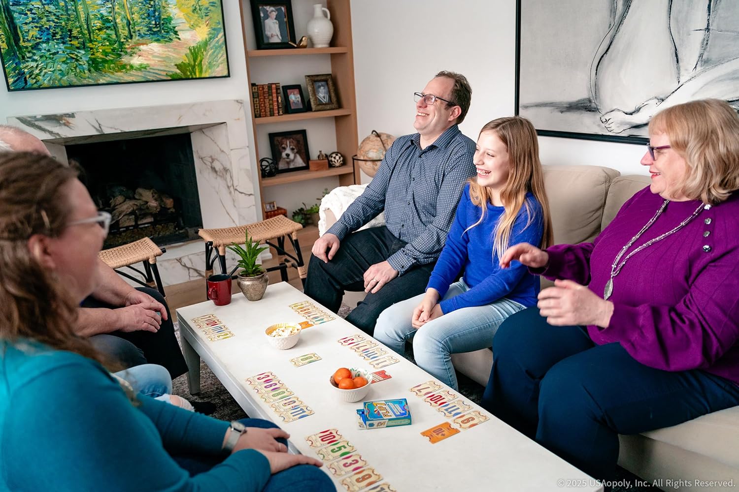 USAOPOLY Flip 7, The Ultimate Blend of Press Your Luck & Strategy, Fast-Paced Addictive Card Game