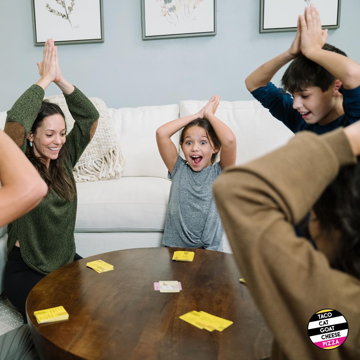 Taco Cat Goat Cheese Pizza Card Game by Taco Cat Games, Age 7+, 2-8 Players