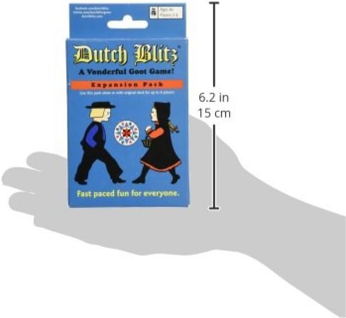 Dutch Blitz Expansion Pack - 4 New Card Colors - 160 Cards for 4 Players
