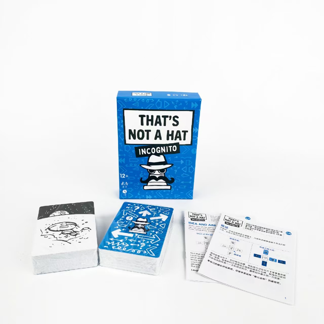 Ravensburger That's not a hat - Incognito - Partyspiel, Kartenspiel 