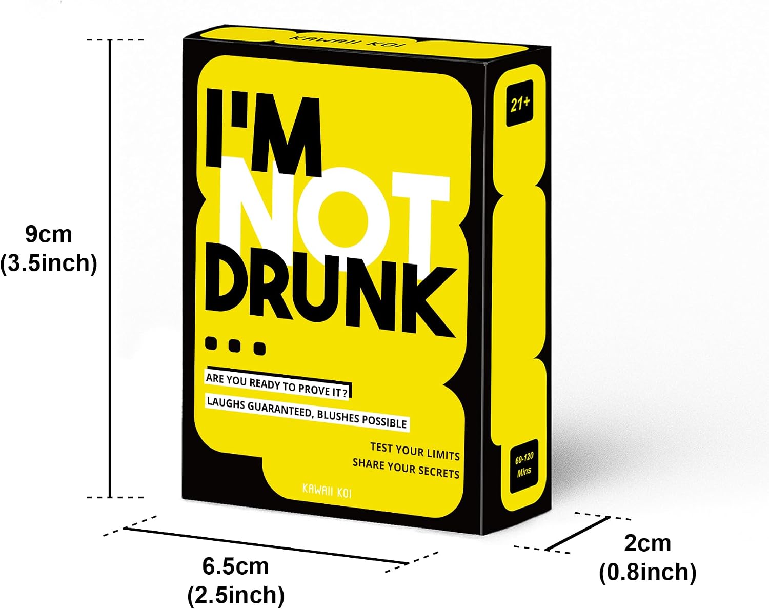 I'm NOT Drunk Drinking Game for Adults, Adult Party Card Game for Game Night, Bachelorette Party, 21st Birthday, Bachelor Party, Girls Night, Couples and Friends