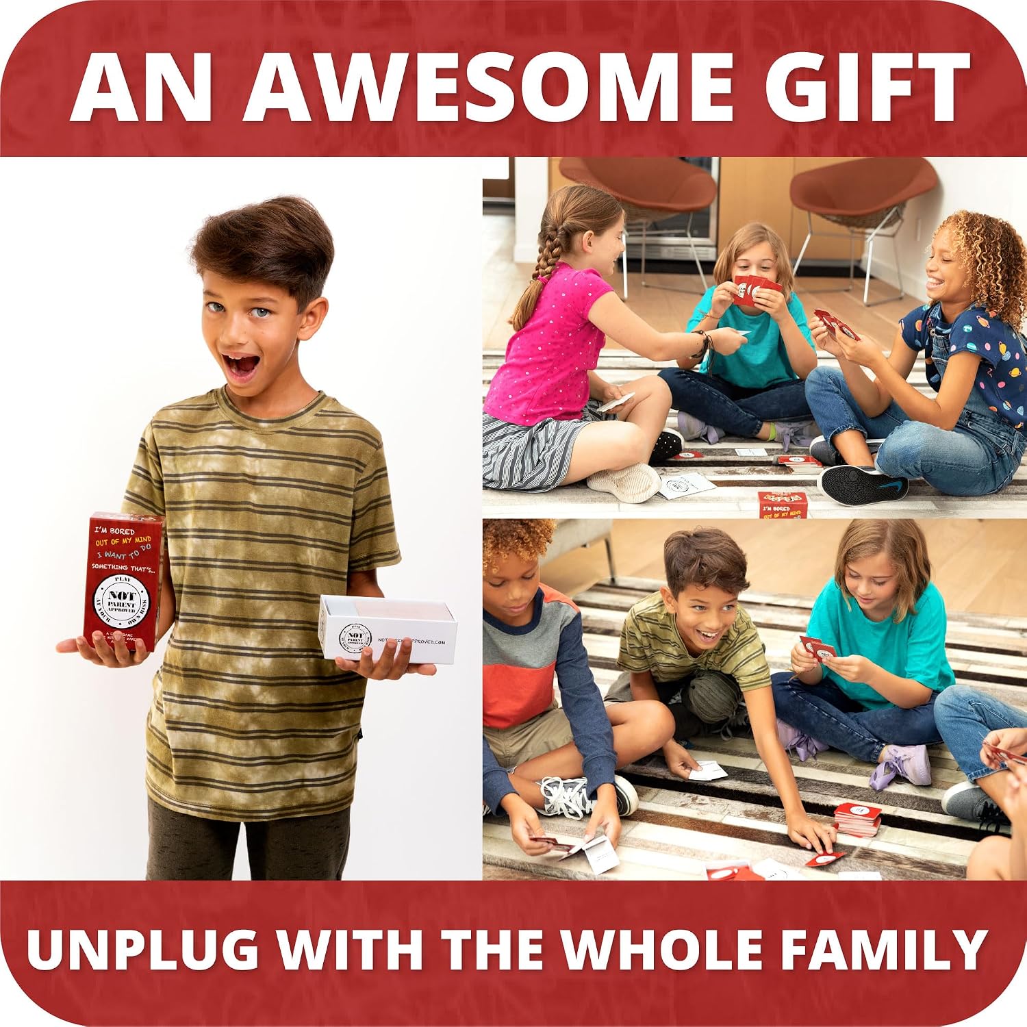 Not Parent Approved - The Hilarious Family Game Night Card Game