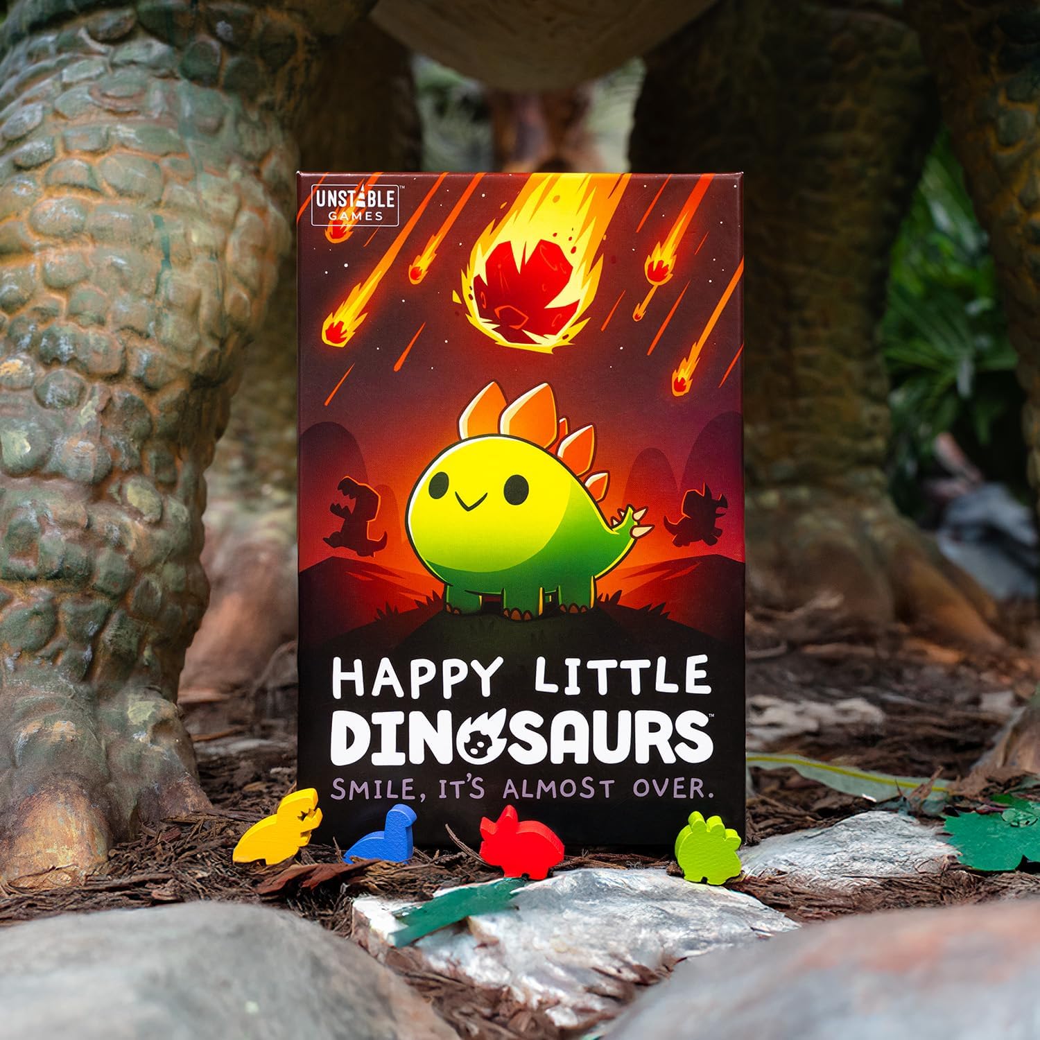 Unstable Games Happy Little Dinosaurs Board Game -  From the Creators of Unstable Unicorns and Here to Slay