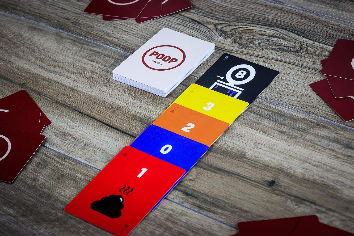 Breaking Games Poop The Game Family Card Game for 2-5 Players, Ages 6+