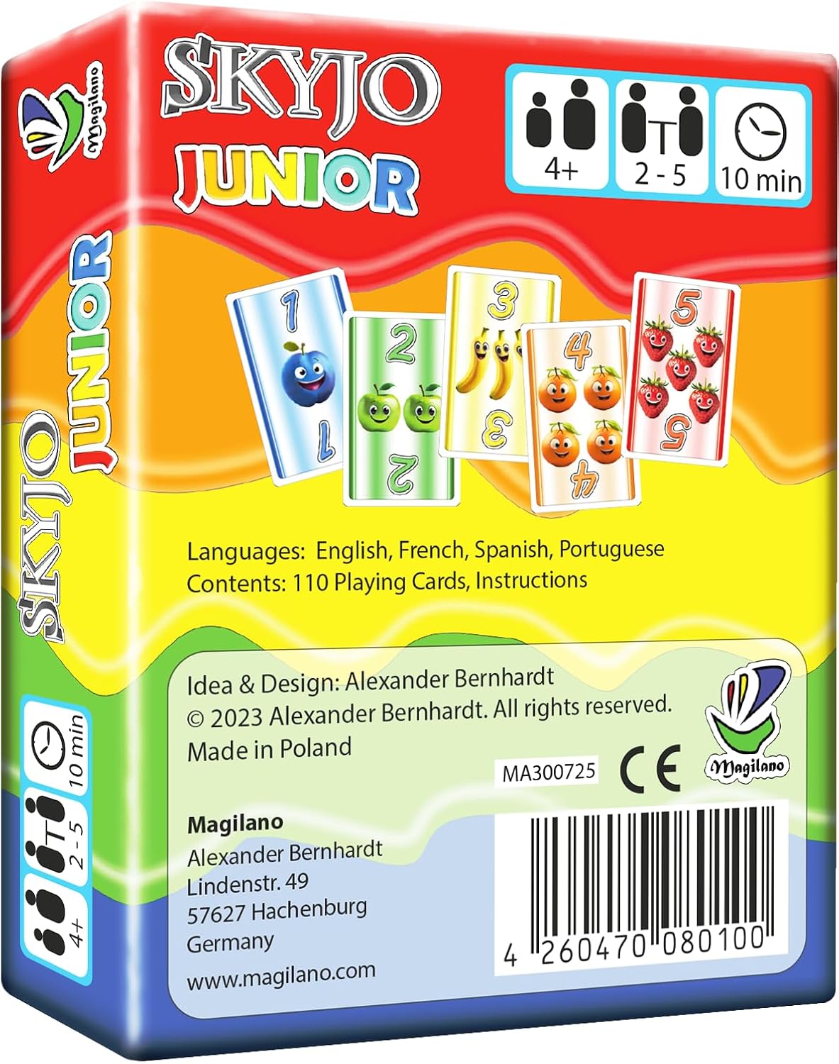magilano SKYJO Junior The Fun Kids Card Game