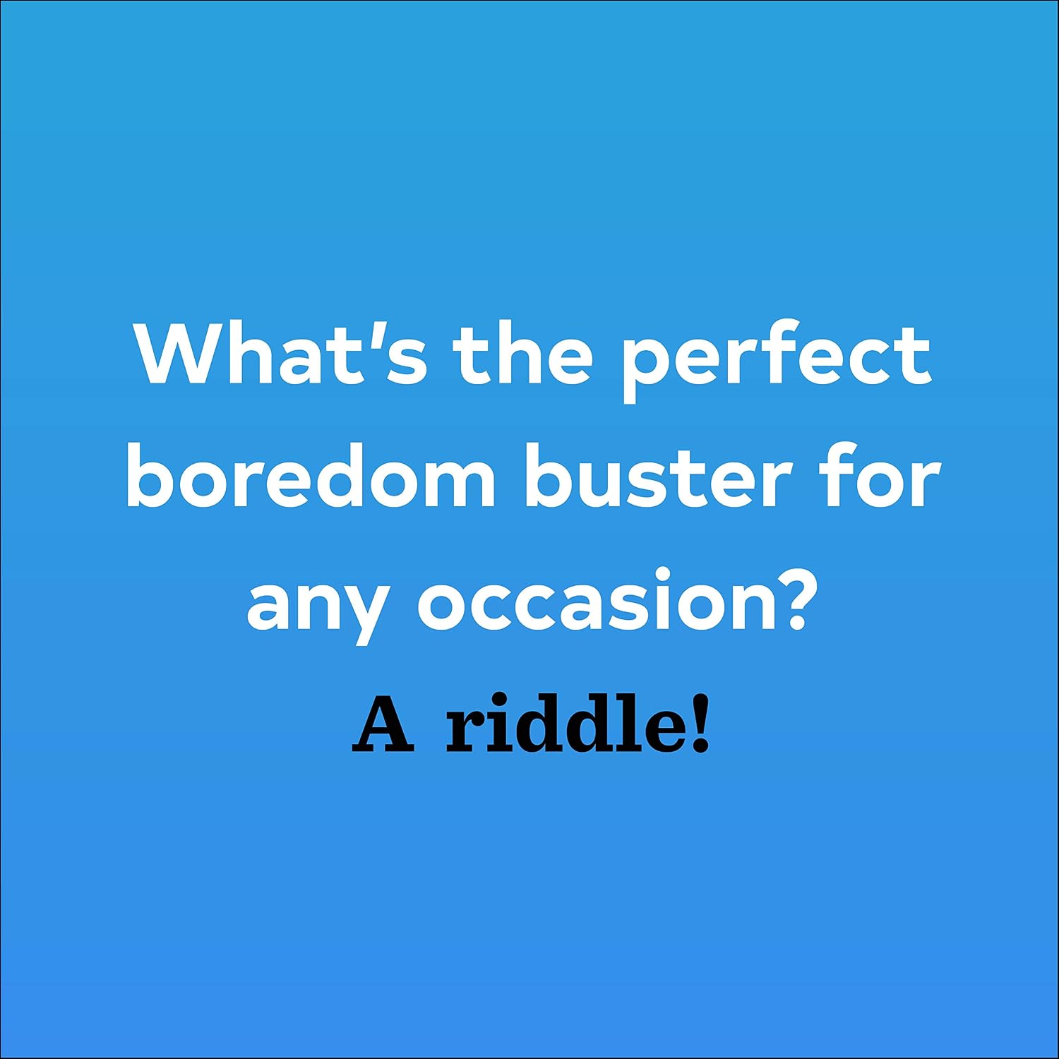 Chronicle Books After Dinner Amusements: Riddle Me This: 50 Brainteasers for the Whole Family