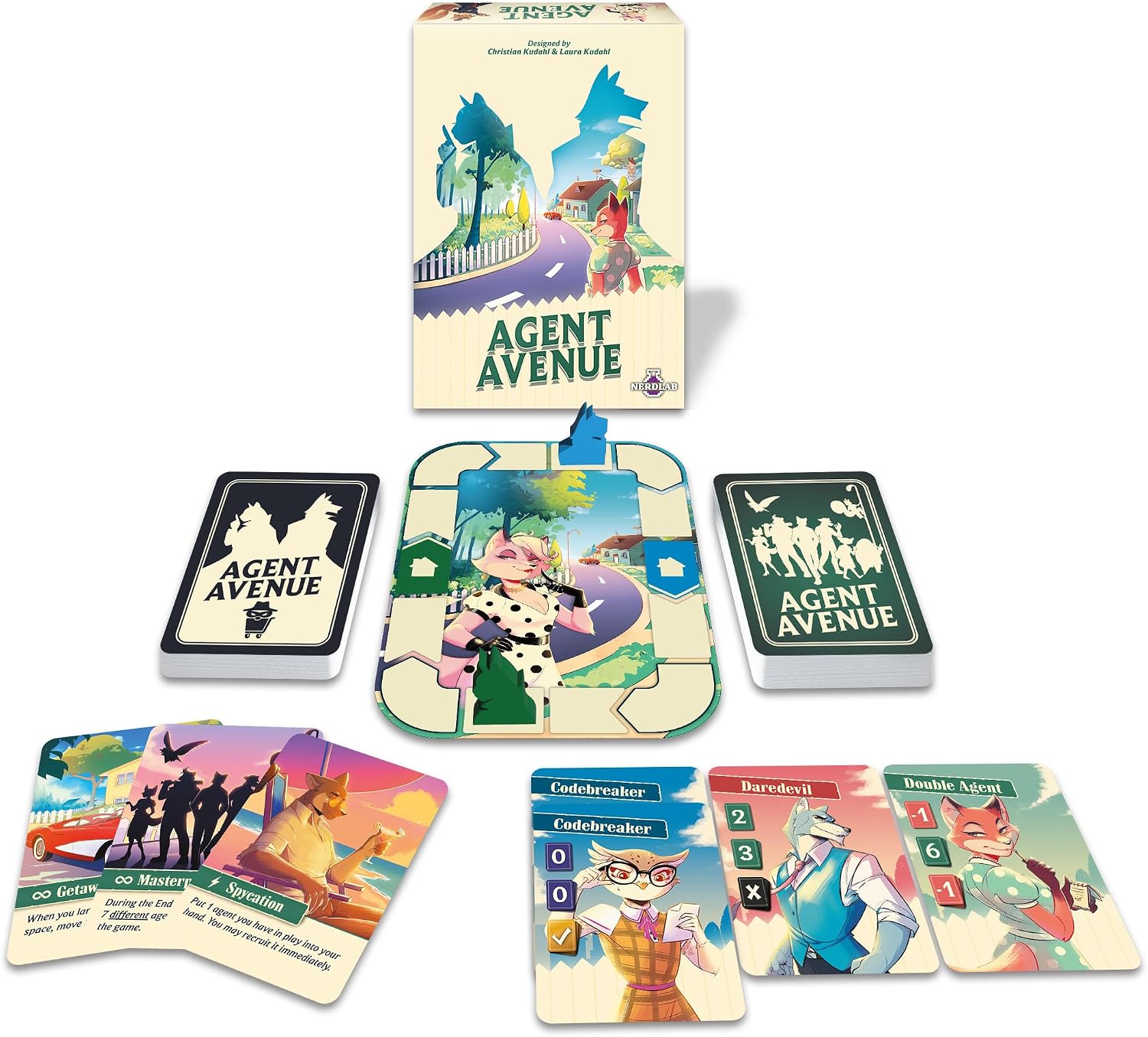 Agent Avenue Card Game