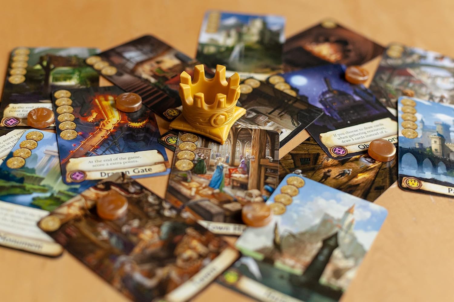 Asmodee Citadels Revised Edition Board Game - Master Builder Showdown, Medieval Strategy Game