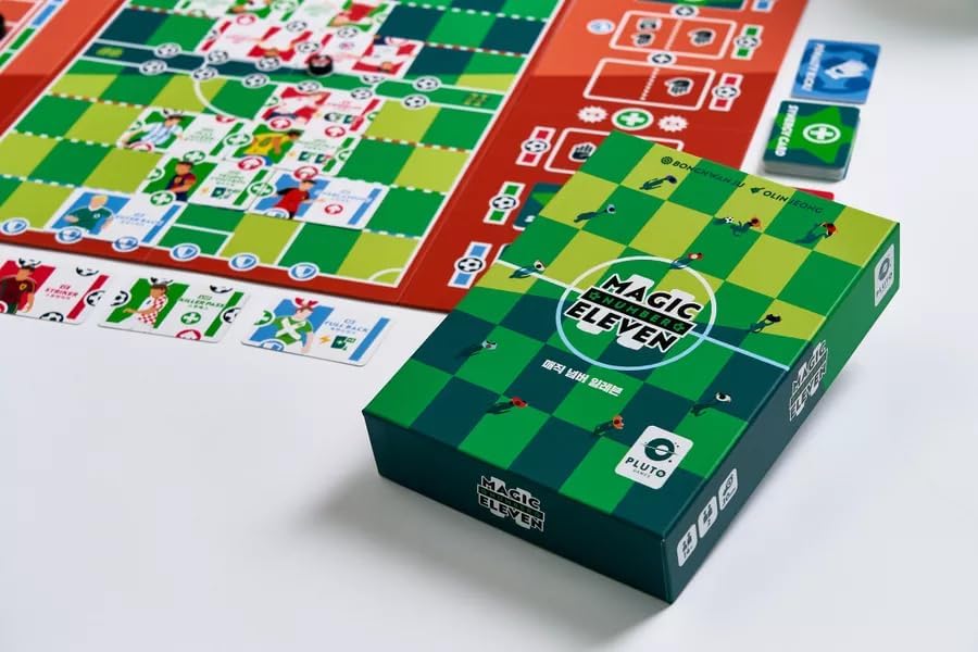 [Pluto Games] Magic Number Eleven – Tactical 2‑Player Football Strategy Game