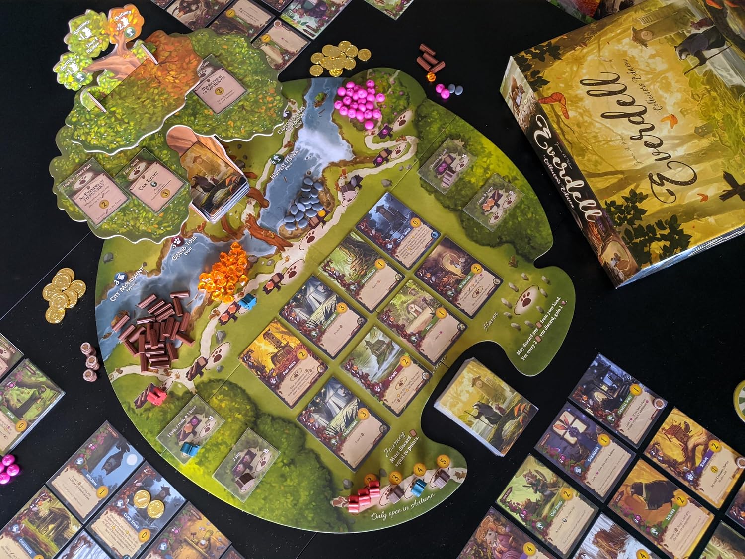 Everdell Board Game – Worker Placement Strategy Game for 1–4 Players