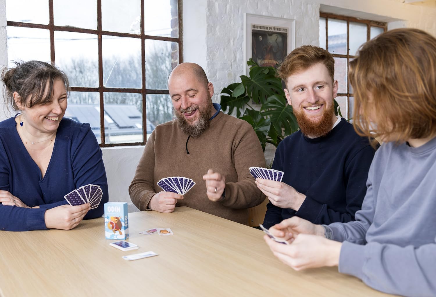 Helvetiq Odin Card Game - Viking-Themed Hand Management & Ladder Climbing Strategy Game