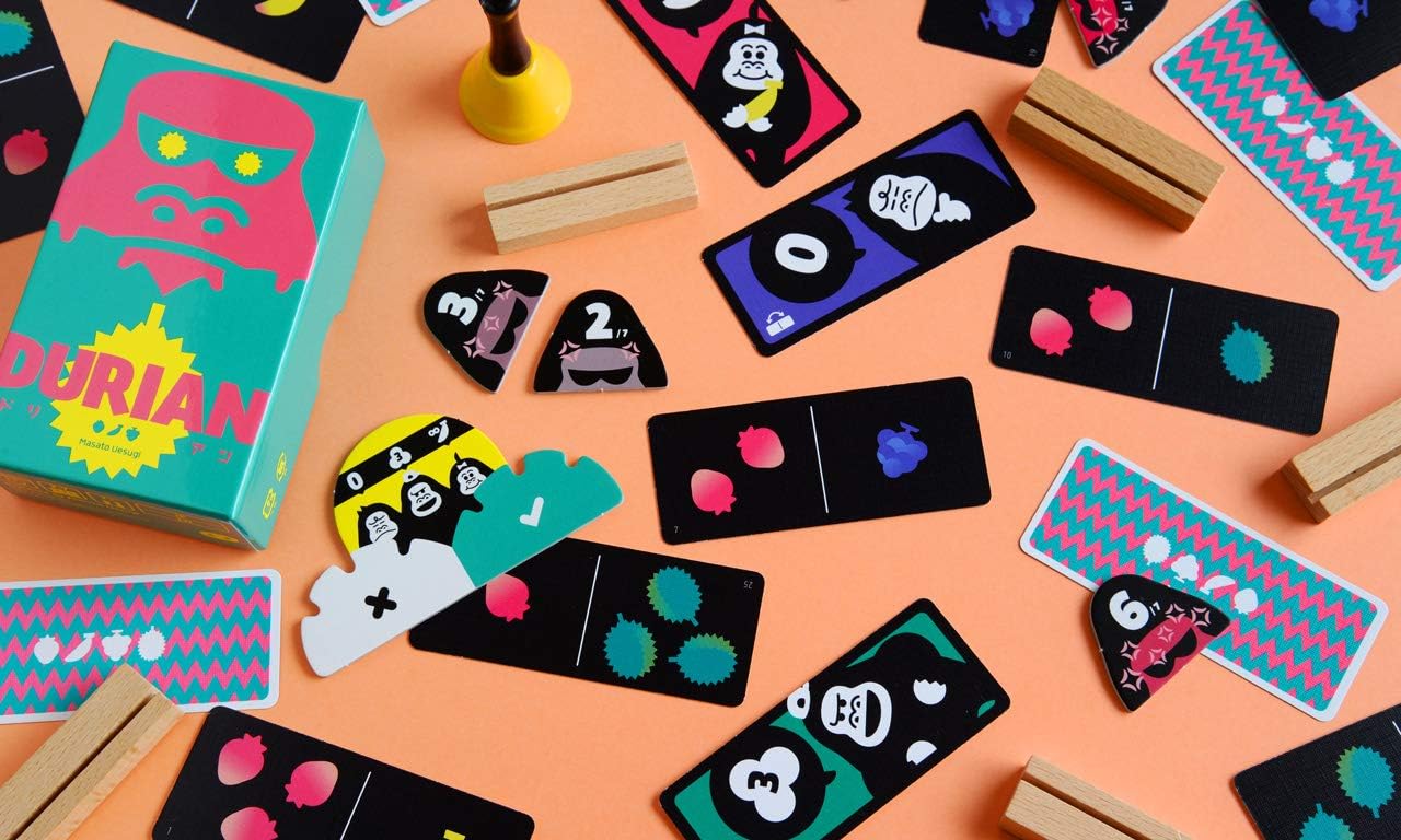 Oink Games Durian, Fast-Paced Japanese Deduction & Bluffing Game