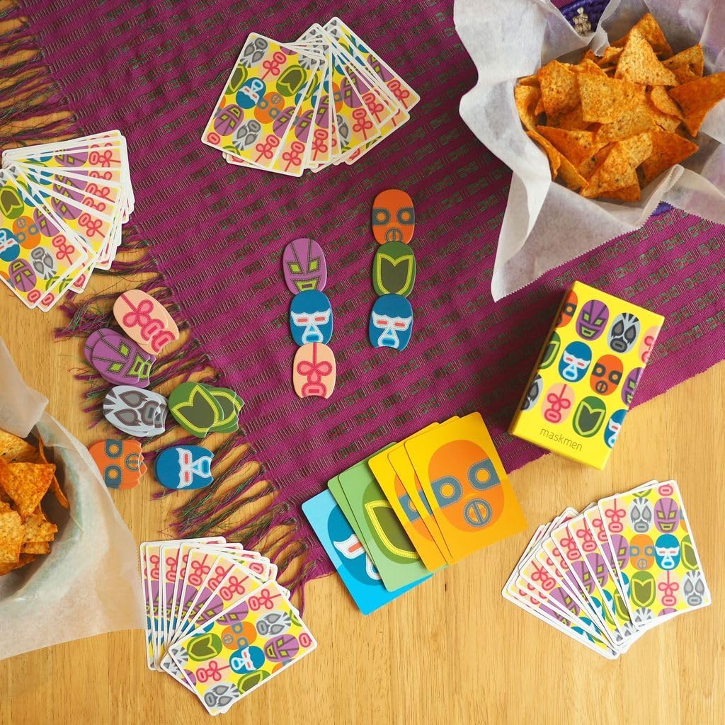 Oink Games Maskmen, Strategic Shedding Card Game