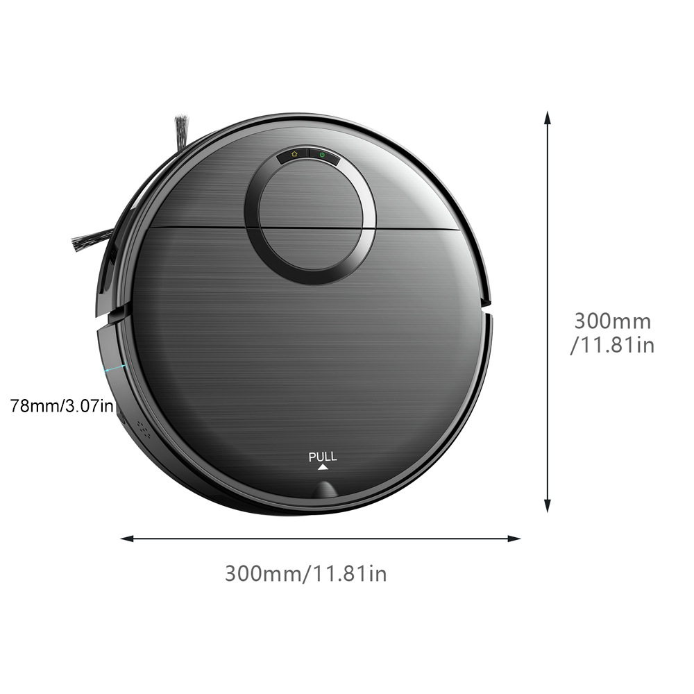 ONSON T7S robotic vacuum cleaner 2000Pa with Mop Function, 2-in-1,WiFi, 120 Minutes Runtime,Robot Vacuum Cleaner for Carpets, Pet Hair, Hard Floors