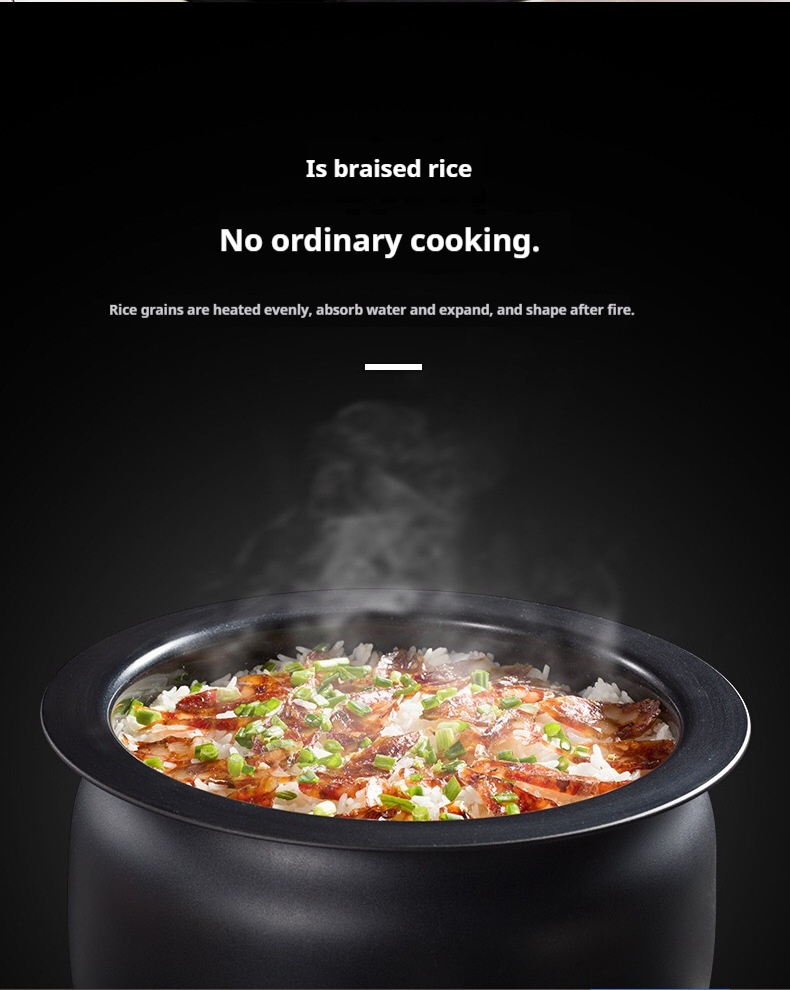 Xiangting CM-800 Automatic Cooking Machine 3 Gear Fire and Pot Body Adjustment, 360° Rotating and 3D All-round Heating 