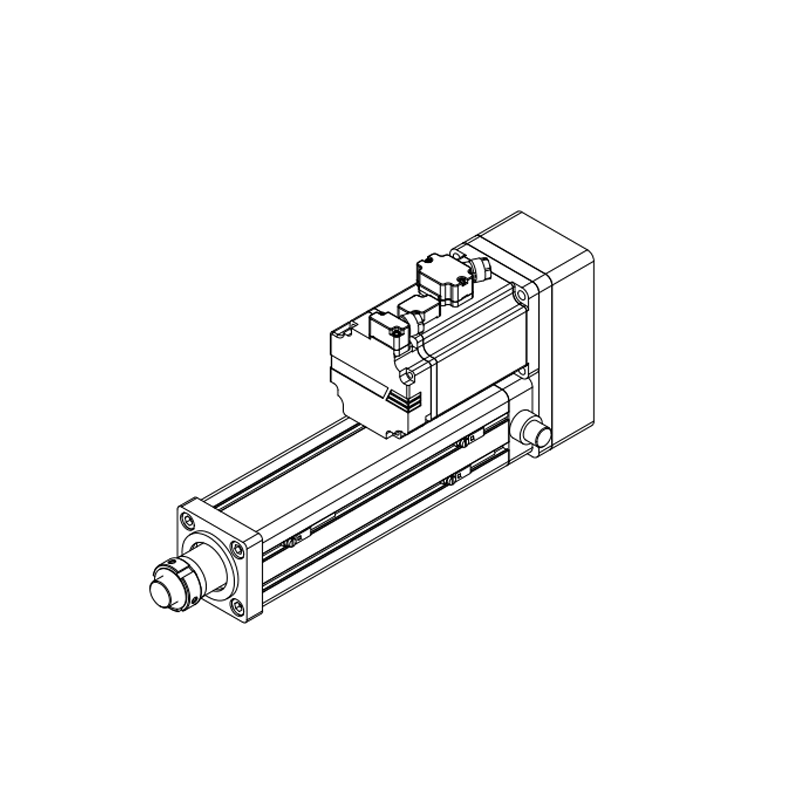PUMO Electric cylinder 50 size series folding installation (ear shaft type)