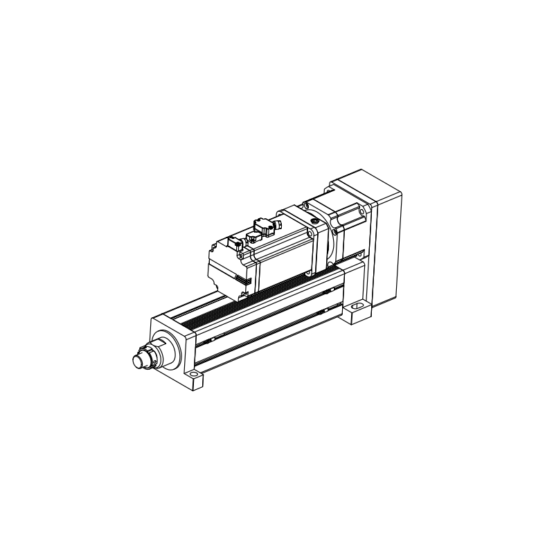 PUMO Electric cylinder 75 size series folding installation (side flange type)