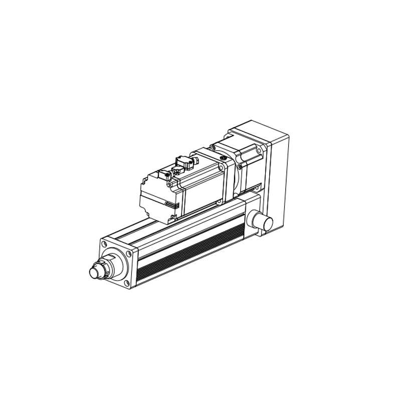 PUMO Electric cylinder 75 size series folding installation (ear shaft type)