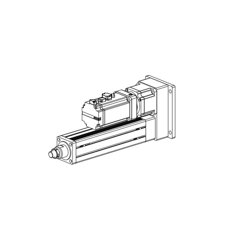 PUMO Electric cylinder 75 size series folding installation (tail flange type)