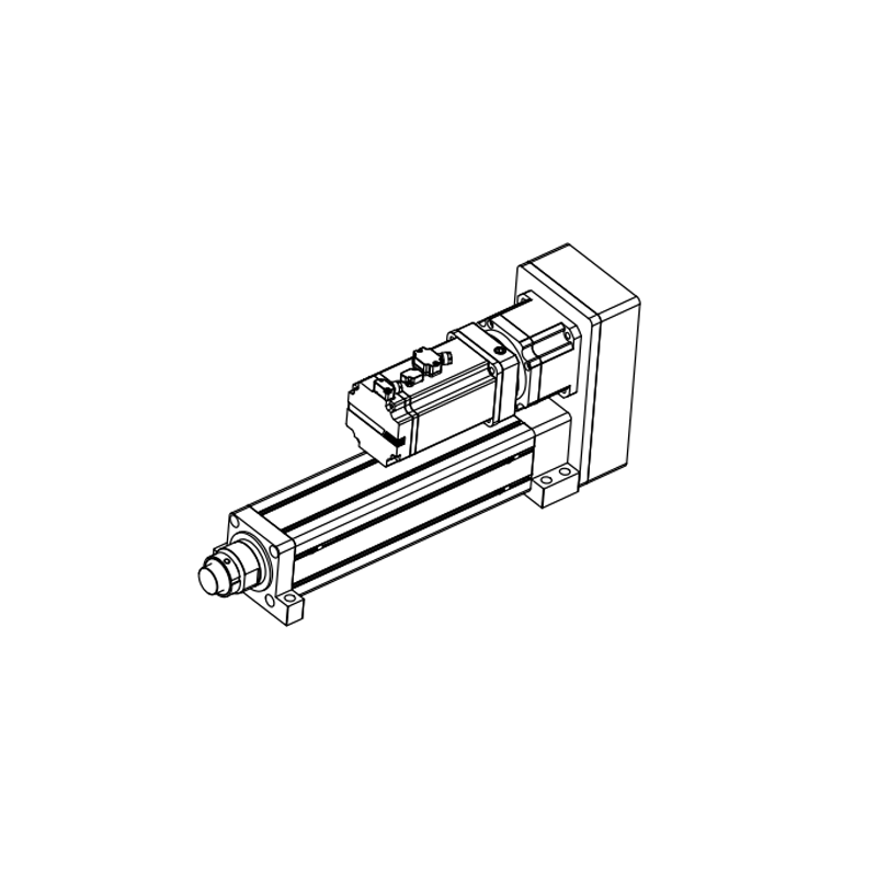 PUMO Electric cylinder 80 size series folding installation (side flange type)