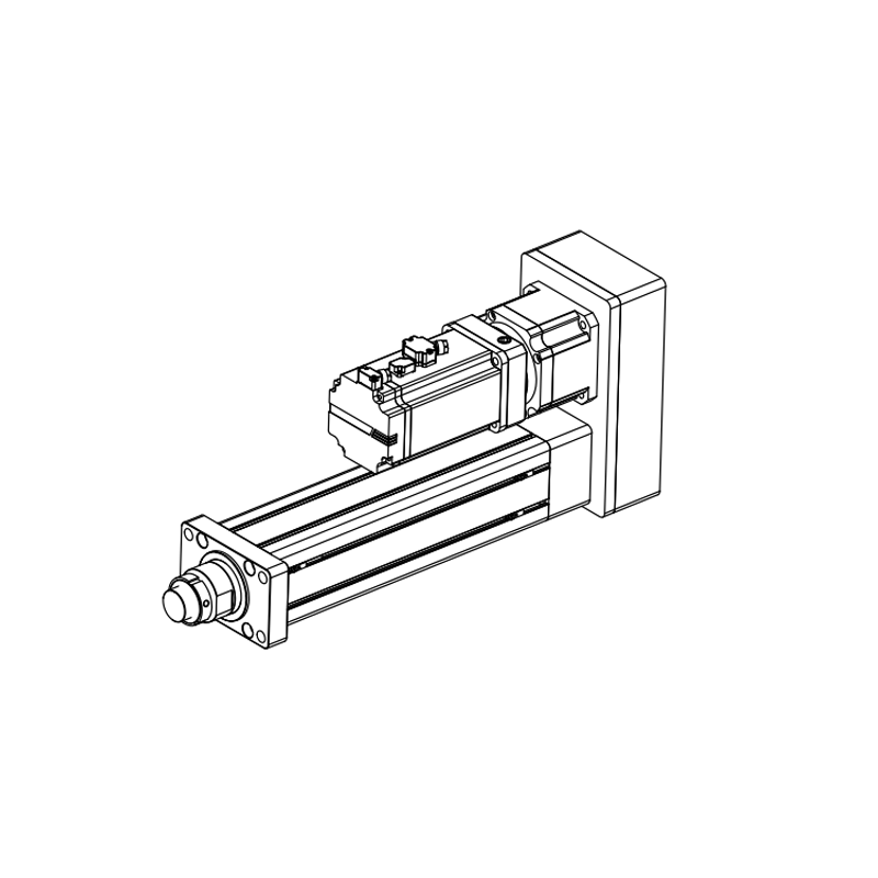 PUMO Electric cylinder 80 size series folding installation (front flange type)