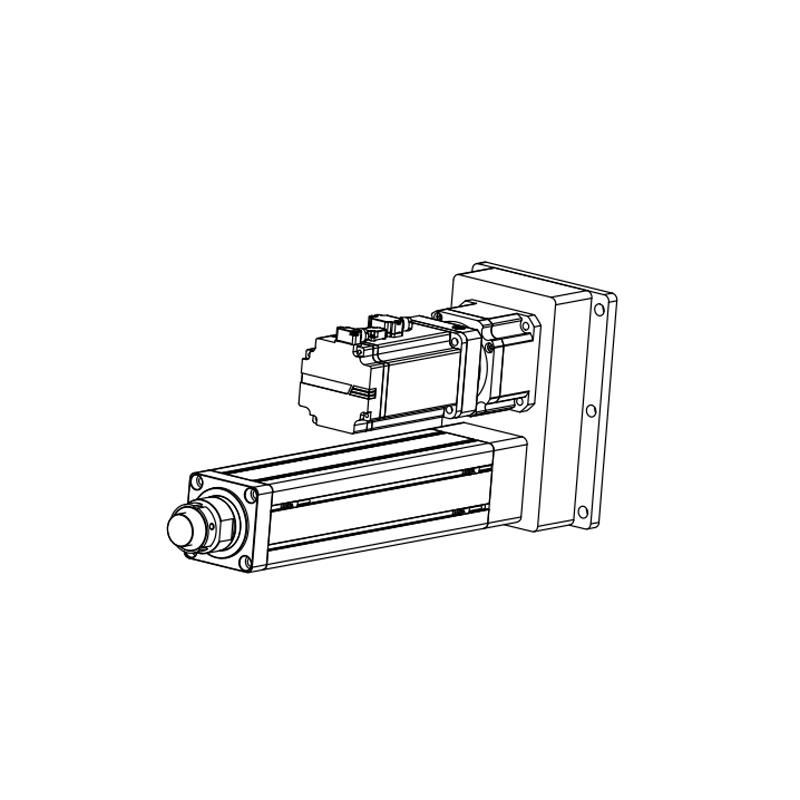 PUMO Electric cylinder 80 size series folding installation (tail flange type)