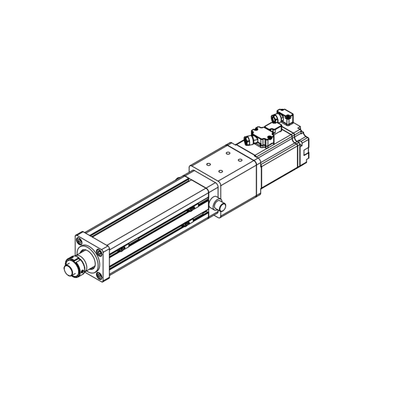 PUMO Electric cylinder 50 size series direct connection installation (ear shaft type)