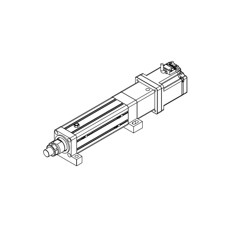 PUMO electric cylinder 60 size series direct connection installation (side flange type)