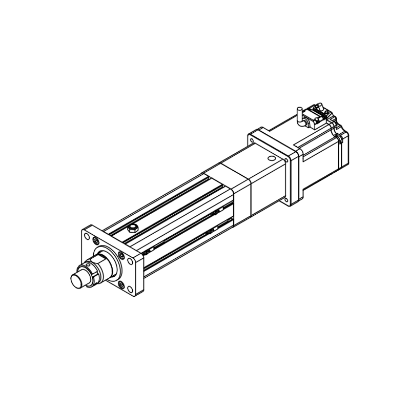 PUMO Electric cylinder 60 size series direct connection installation (front flange type)