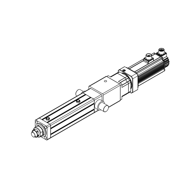 PUMO Electric cylinder 95 size series direct connection installation (ear shaft type)