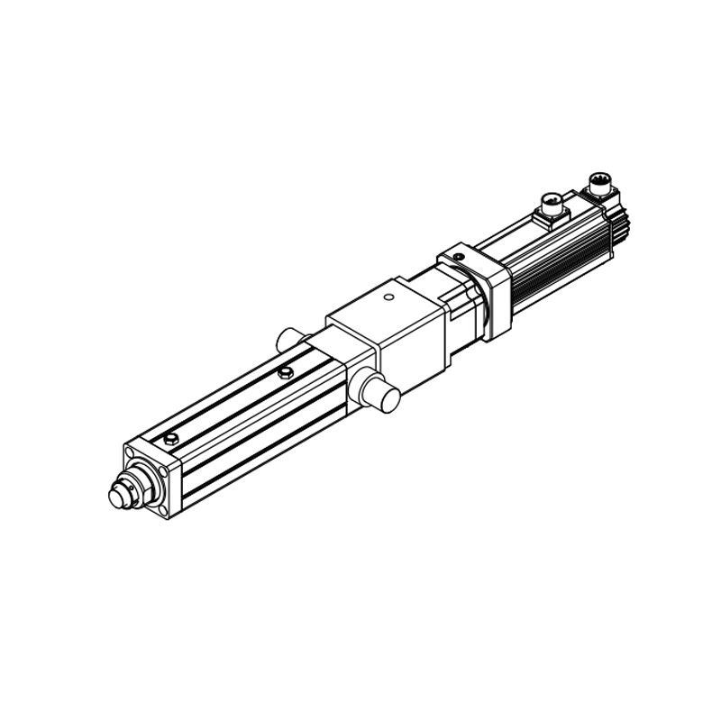 PUMO Electric cylinder 110 size series direct connection installation (ear shaft type)