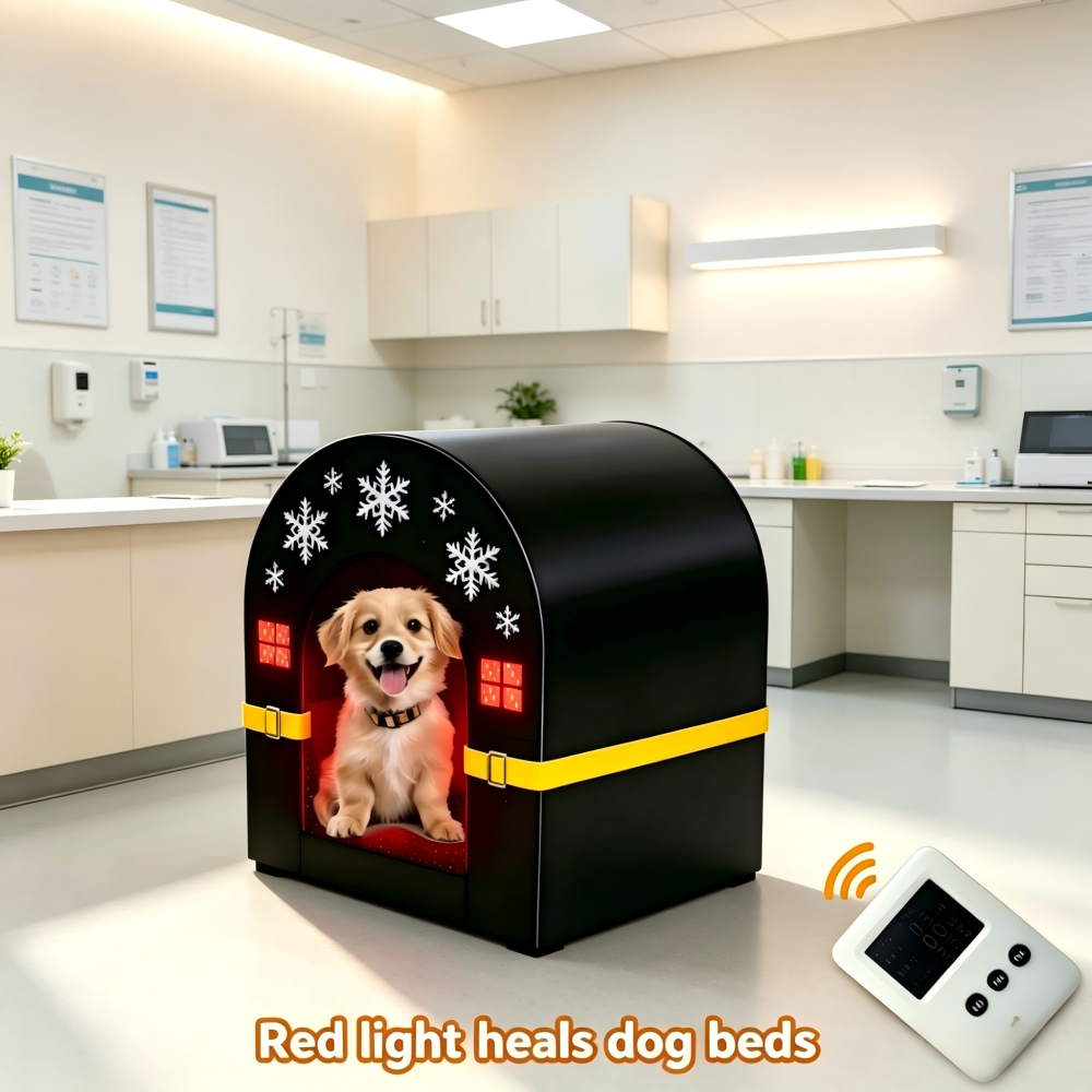 Pet red light treatment house