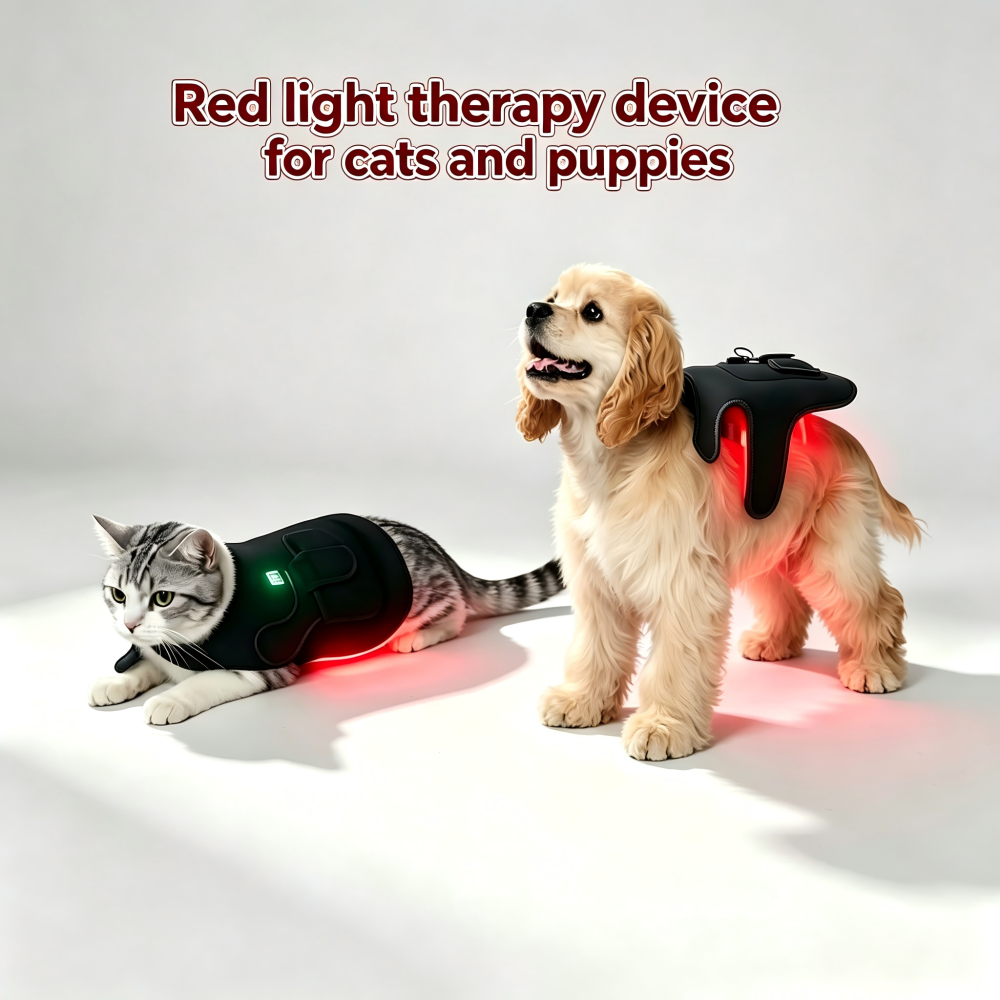 Red light therapy device for cats and puppies