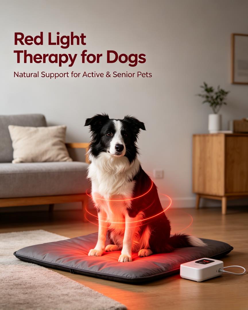 The Benefits of Red Light Therapy for Dogs and Other Pets