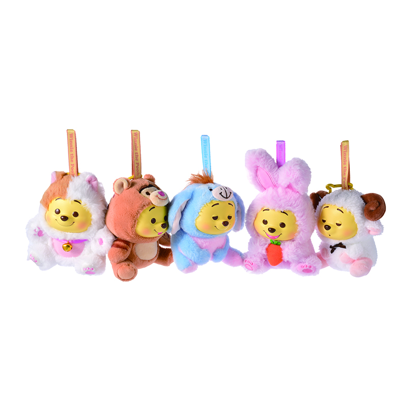 Vinyl and plush hanging charm