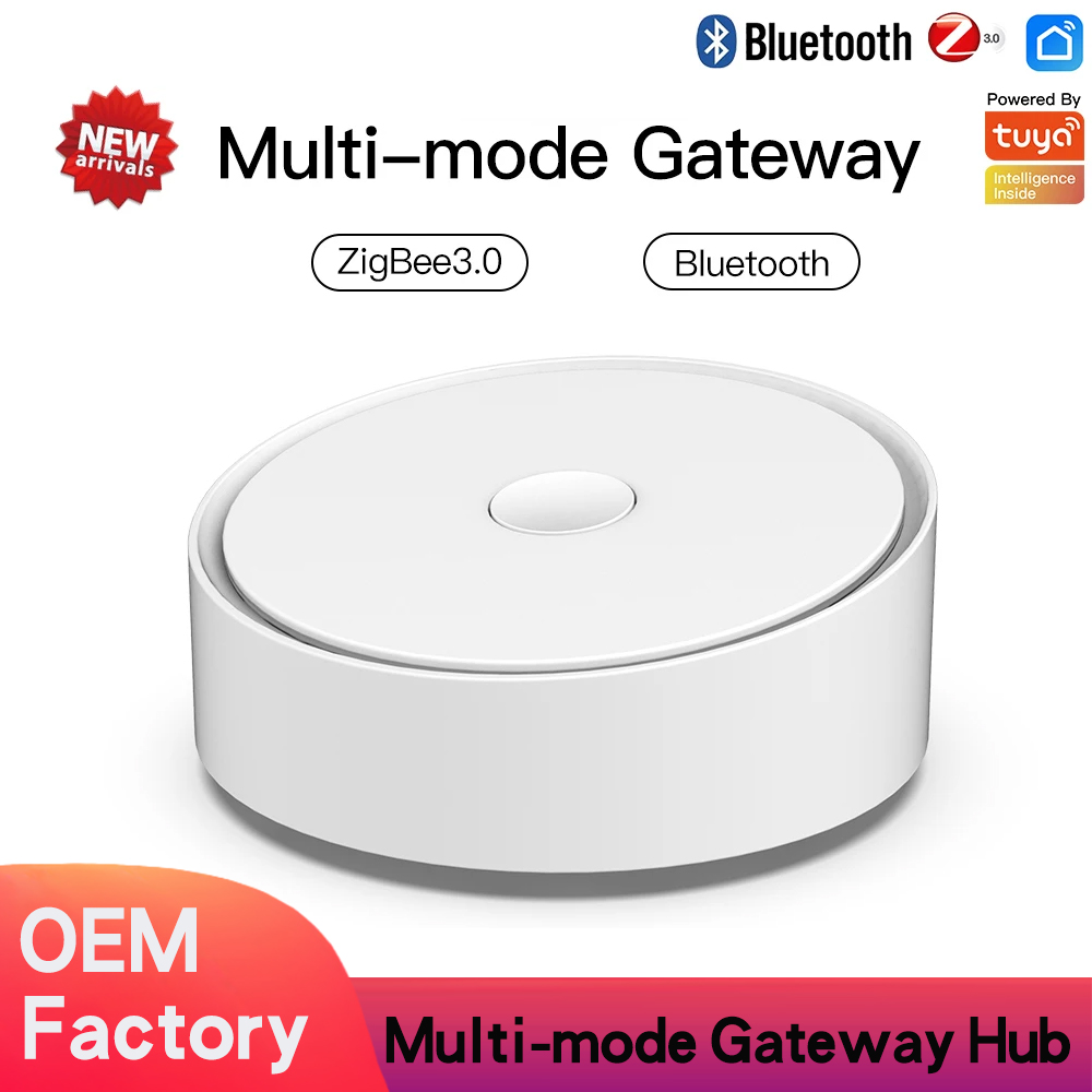 Tuya Multi-Mode Gateway ZigBee Bluetooth Gateway Hub Smart Home Bridge Support Alexa Google Home