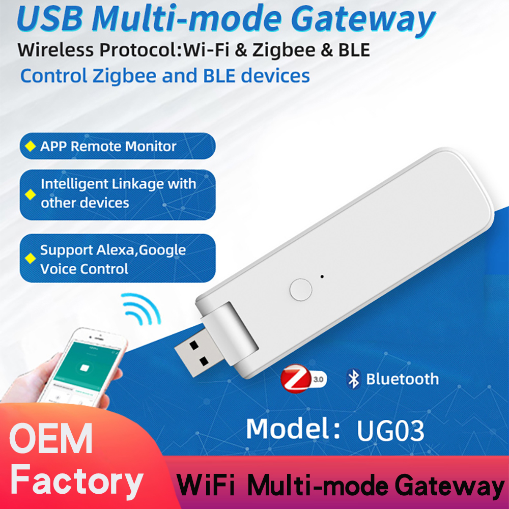 Tuya Multi-Mode Gateway ZigBee Bluetooth Gateway Hub Smart Home Bridge Support Alexa Google Home