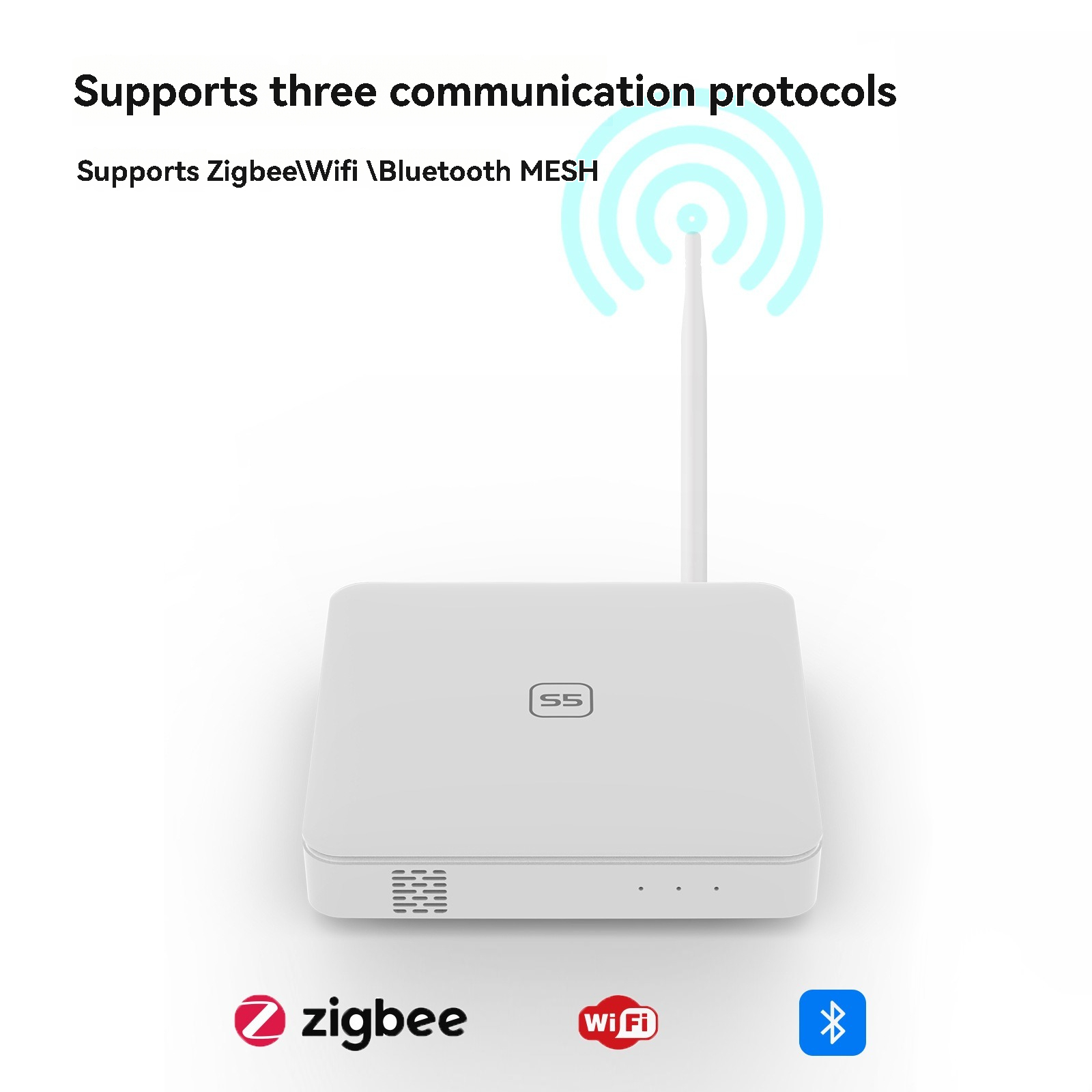 Tuya Multi-Mode Gateway ZigBee Bluetooth Gateway Hub Smart Home Bridge Support Alexa Google Home