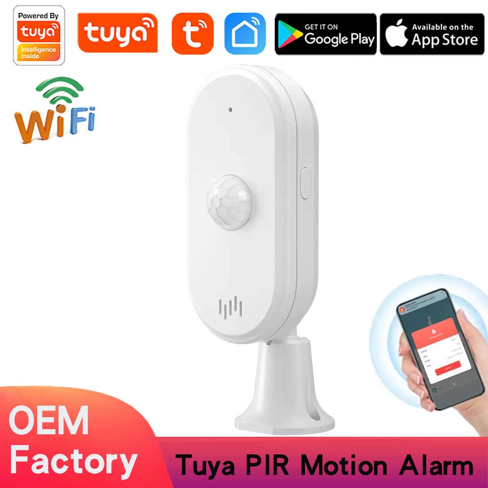Tuya WiFi Security Burglar Alarm Infrared Movement Human PIR Motion Sensors Detector Smart Life PIR Home Security