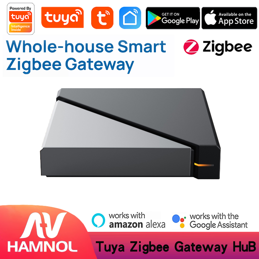 Tuya Highly Stable Tuya Wi-Fi Ethernet Zigbee Smart Home Gateway Supports 200 Hotels