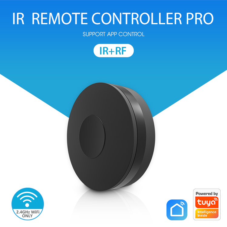 Tuya Smart Infrared WiFi Remote Controller Wireless IR+RF Controller for IR and RF TV Fan Switch Smart Home Automation Support Alexa Google Home Alice